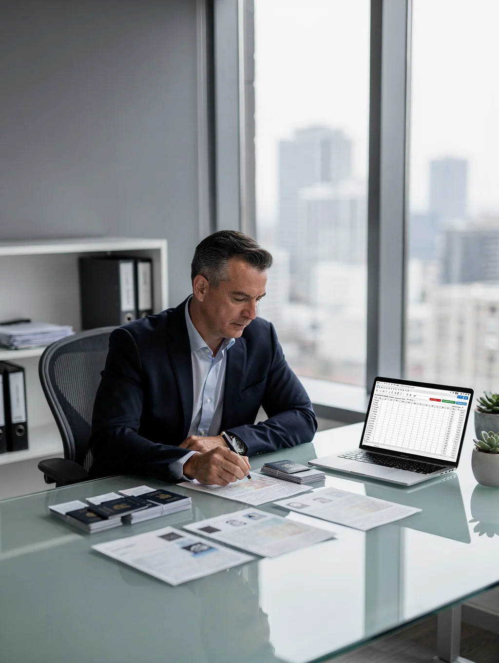 Professional visa and immigration documentation review